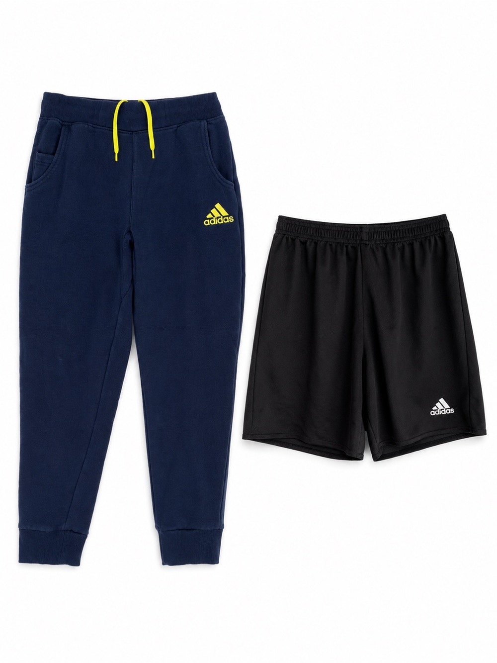 Adidas Boys Size Large Athletic Clothing Lot – Jogger Pants & Shorts